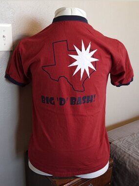 Collectible Souvenir "Big D Bash" UCWDC Line Dance Event T-shirt (Size: L)